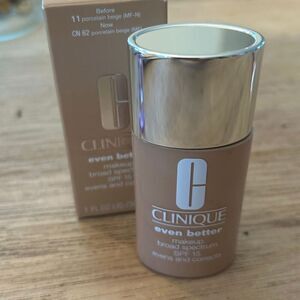 New Clinique even better SPF 15 makeup foundation color CN 62 porcelain beige